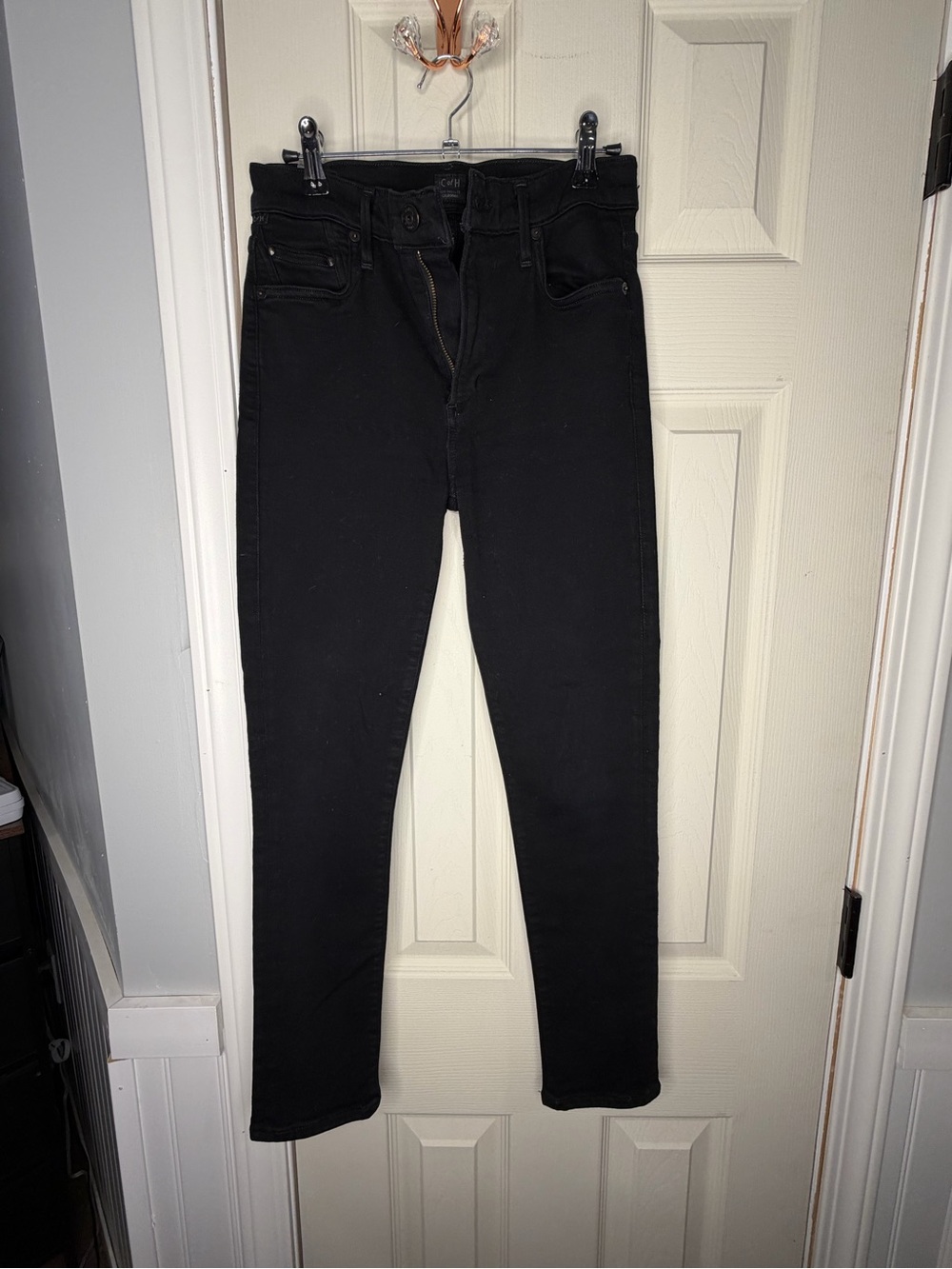 Citizens Of Humanity Black High-Waist Skinny Jeans